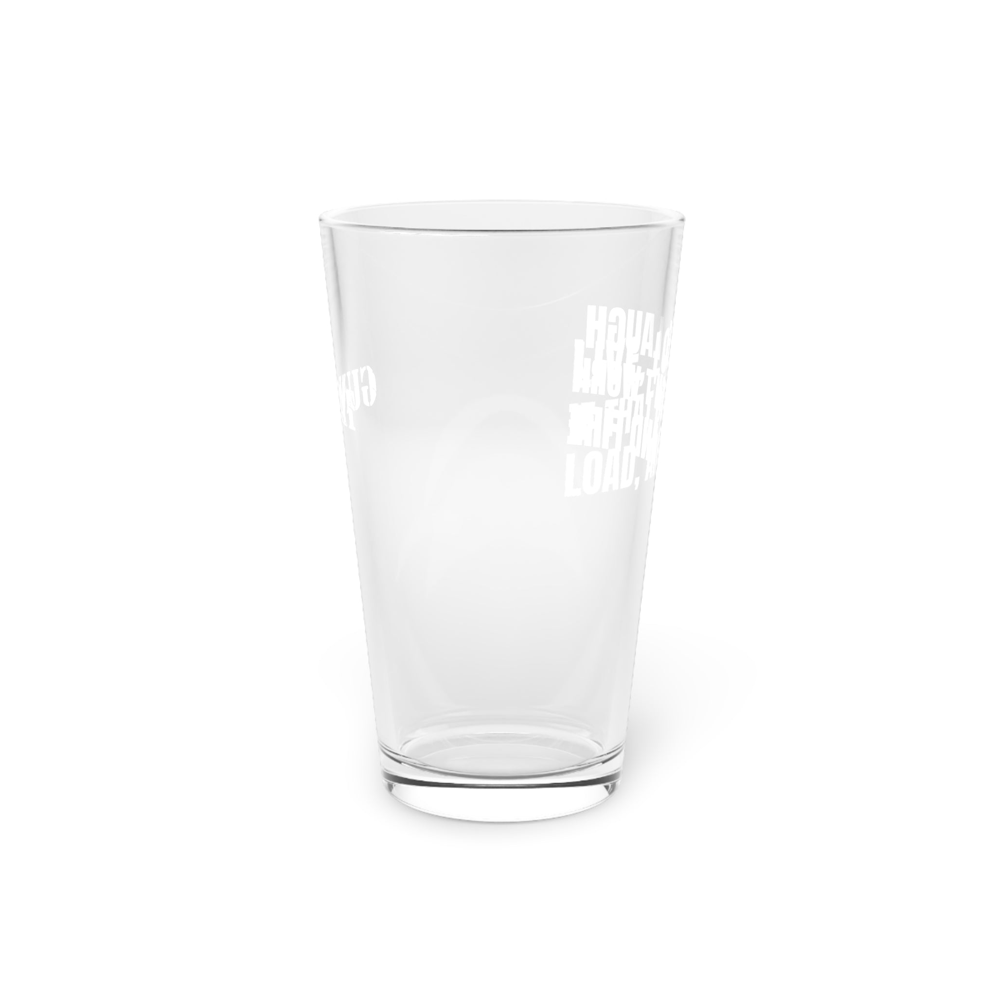 LIVE LOVE LAUGH Pint Glass, 16oz