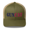 Gun Cat Trucker Cap