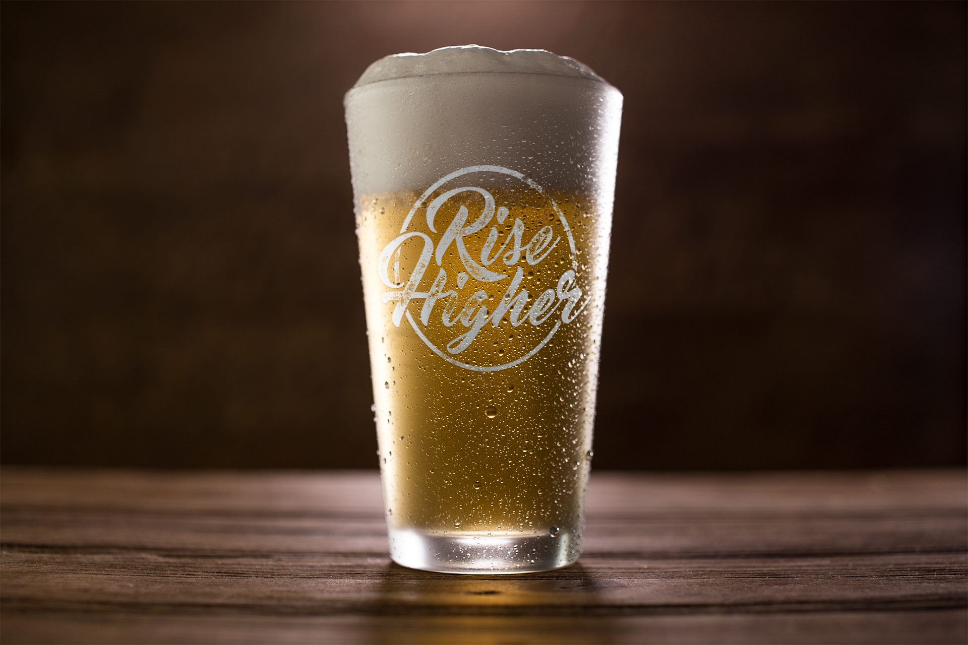 Rise Higher!  16 oz Pint!