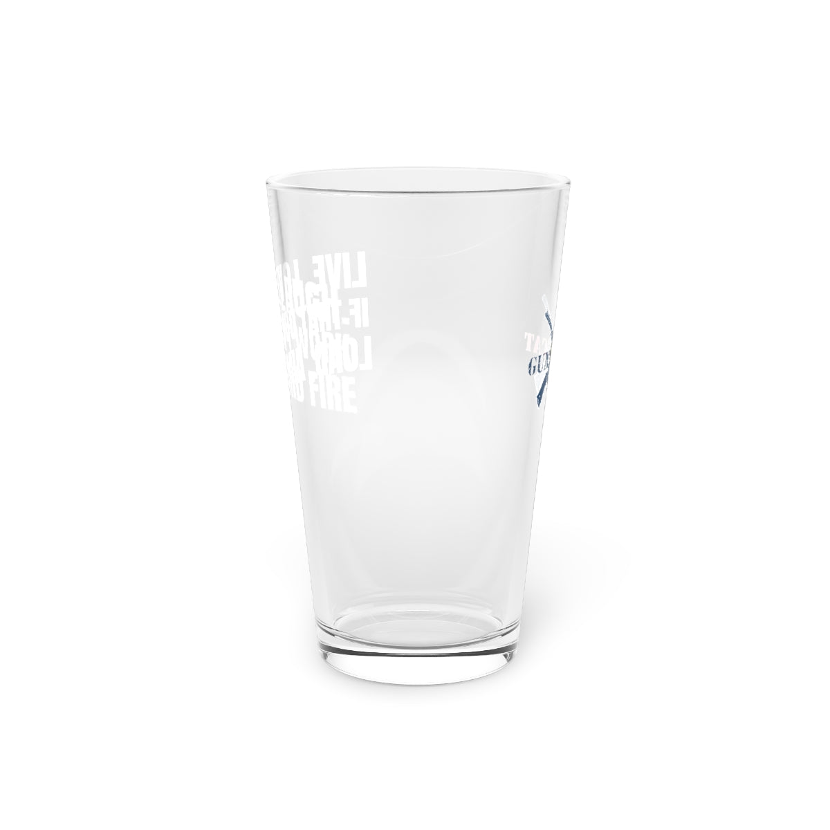 Live, Love, Laugh!  Pint Glass, 16oz